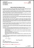 Health and Safety Policy Statement of Intent